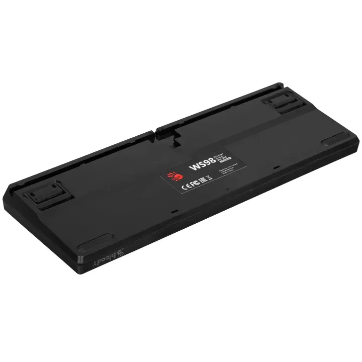 Клавиатура беспроводная механическая A4Tech Bloody WS98 USB черный/серый