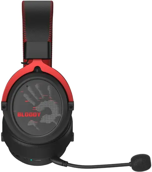 Наушники с микрофоном A4Tech Bloody MR590 Sports красный/черный