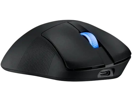 Мышь беспроводная/проводная ASUS ROG Keris II ACE черный, 42000 dpi, радиоканал, Bluetooth, USB, кнопки - 6