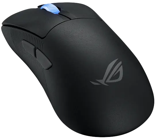 Мышь беспроводная/проводная ASUS ROG Keris II ACE черный, 42000 dpi, радиоканал, Bluetooth, USB, кнопки - 6