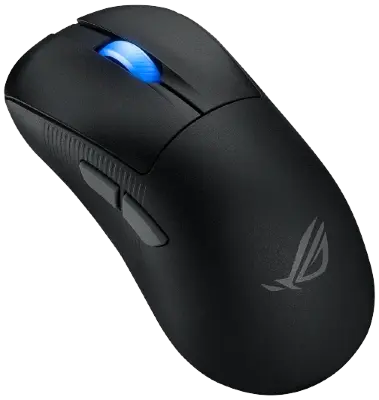Мышь беспроводная/проводная ASUS ROG Keris II ACE черный, 42000 dpi, радиоканал, Bluetooth, USB, кнопки - 6
