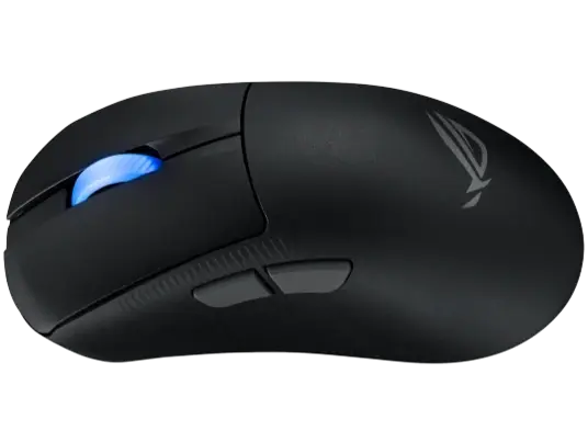 Мышь беспроводная/проводная ASUS ROG Keris II ACE черный, 42000 dpi, радиоканал, Bluetooth, USB, кнопки - 6