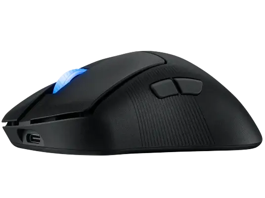 Мышь беспроводная/проводная ASUS ROG Keris II ACE черный, 42000 dpi, радиоканал, Bluetooth, USB, кнопки - 6