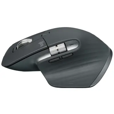 Мышь беспроводная Logitech MX Master 3s графитовый, 8000 dpi, радиоканал, Bluetooth, USB, кнопки - 7