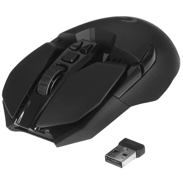 Мышь беспроводная Logitech G903 LightSpeed Hero, игровая, радио, оптическая, USB, 25600dpi, черный