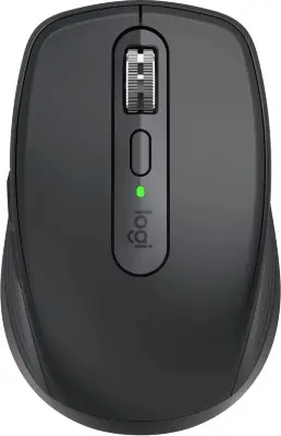 Мышь беспроводная/проводная Logitech MX Anywhere 3S графитовый, 8000 dpi, радиоканал, Bluetooth, USB, кнопки - 6