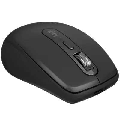 Мышь беспроводная/проводная Logitech MX Anywhere 3S графитовый, 8000 dpi, радиоканал, Bluetooth, USB, кнопки - 6