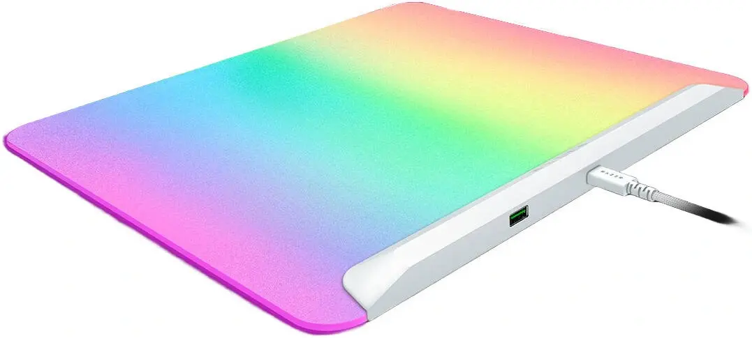 Игровой коврик для мыши Razer Firefly V2 Pro белый Hard Surface Mouse Mat