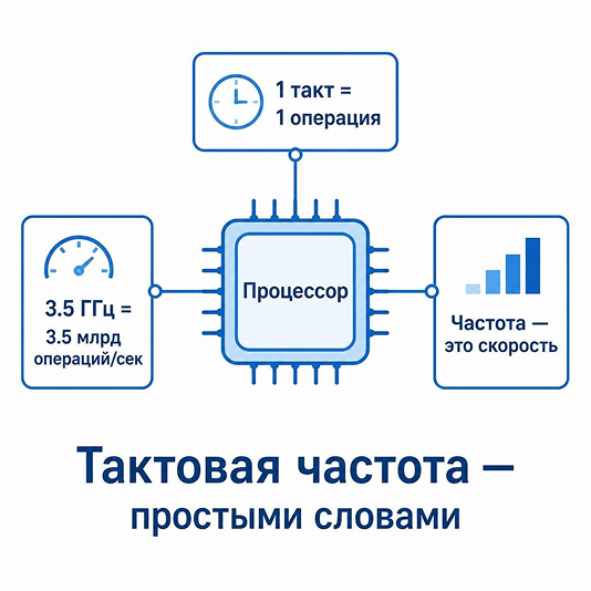 Что такое тактовая частота простыми словами