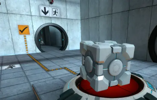Левел-дизайн в Portal — визуальные подсказки